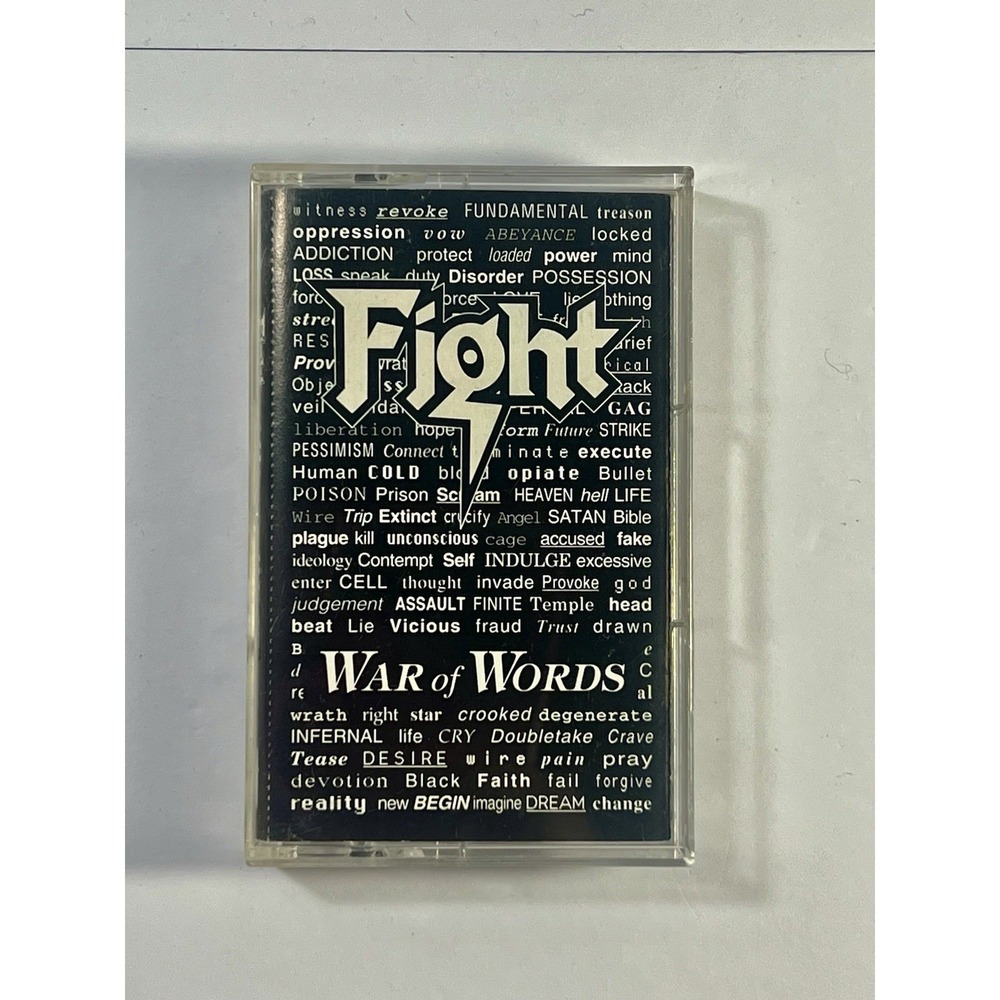 Fight War of Words Cassette Tape 1993